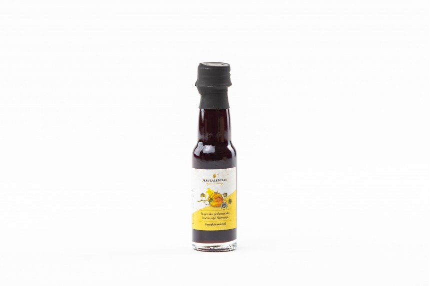 Štajersko prekmursko bučno olje Slovenija pumpkin seed oil 20 ml